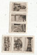 JC , Vignette, 3 Scans , 2 Bloc De 3, Vienne, CHAUVIGNY , Fête De La Renaissance Chauvinoise , 1948,  LOT DE 6 VIGNETTES - Tourismus (Vignetten)