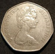 GRANDE BRETAGNE - 50 NEW PENCE 1969 - Elizabeth II - 2e Effigie - KM 913 - Great Britain - 50 Pence