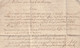 Delcampe - 1830 - Lettre Pliée Avec Corresp De 4 Pages De Saint Denis Près Paris Vers Bagnères, Hautes Pyrénées - Taxe 10 - 1801-1848: Précurseurs XIX
