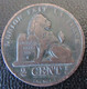 Belgique - Monnaie 2 Centimes Léopold I 1862 - 2 Centimes