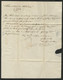 1827 Lettre De Gibraltar Avec Marque Rouge "D GIBR / S. ROQUE / ANDA BAXA" Adressée à Cadix Avec La Marque Manuscrite 22 - ...-1850 Prefilatelia