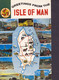 PPC Greetings From Isle Of Man Map Landkarte Slogan ' MGP Motorcycle Races' DOUGLAS 1972 QEII. Regional Stamp (2 Scans) - Ohne Zuordnung