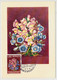 MONACO - 2 Cartes Maximum -  Concours International De Bouquets 1978 - Monaco-A - 9/11/1977 - Cartes-Maximum (CM)