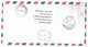Bahrain 2002 SHAIKH HAMAD BIN ISA AL KHALIFA 200f Strip Of 5, Charity Stamp Registered Airmail Postal History Cover - Bahrain (1965-...)