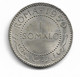 SOMALIE ITALIENNE - 1 SOMALO 1950 ARGENT - Somalia