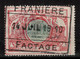 Chemins De Fer TR 40, Obliteration Centrale Nette FRANIERE FACTAGE, R.R.RARE - Otros & Sin Clasificación