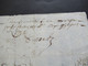 Delcampe - Frankreich 17. Jahrhundert 1645 Brief / Inhalt / Tolles Dokument Mit Mehreren / Verschiedenen Unterschriften - ....-1700: Précurseurs