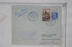 AV 2  FRANCE  BELLE CARTE   1953 PARIS JONNAHESBURG ++AEROPHILATELIE ++TAB PUB. +AFFRANC. PLAISANT - 1960-.... Storia Postale