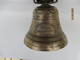 OBERTINO ANCIENNE CLOCHE DE VACHE En BRONZE COLLIER CUIR GRAVEE LABERGEMENT ST MARIE DOUBS BELLE SONORITE MELODIEUSE - Bells