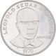 Monnaie, Sénégal, Leopold Sedar Senghor, 50 Francs, 1975, Proof, SPL, Argent - Senegal