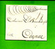 1772 Marque Postale Charente  Augier à Cognac Pour Broussard  à Cognac EAU DE VIE  EXPEDITION BLE D Espagne ETC - ... - 1799