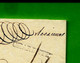 1772 Marque Postale Charente  Augier à Cognac Pour Broussard  à Cognac EAU DE VIE  EXPEDITION BLE D Espagne ETC - ... - 1799