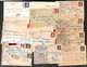 Top Correspondance (29 Documents) Travailleur Civil Belge En Allemagne - Brieven (met Inhoud) Dessau 1943-1944 Censure - Covers