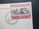 Saarland 1950 IBASA Maximumkarte / Sonderstempel / FDC Nr. 291 Katalogwert 350€ Tag Der Briefmarke - Brieven En Documenten