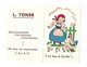CALENDRIER PUBLICITAIRE BOULANGERIE, PATISSERIE, CONFISERIE TONER CALAIS PAS DE CALAIS 1964 - ENFANT, POULE, POUSSINS... - Petit Format : 1961-70