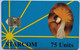 Uganda 75 Units Starcom Blue Card - Uganda