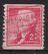 United States 1954. Scott #1055 (U) Thomas Jefferson - Roulettes