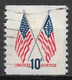 United States 1973. Scott #1519 (U) 50-Star & 13-Star Flags - Roulettes