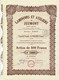 - Titre De 1931 - Laminoirs Et Ateliers De Jeumont  - - Industrie