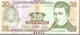 Honduras P-98  20 LempiraS  2014  UNC - Honduras