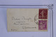 AV4  FRANCE   BELLE LETTRE MIGNONETTE 1937 ISTRES A CHATEAUROUX +CACHET VERSO MEETING +++AFFRANCH.  INTERESSANT - 1960-.... Covers & Documents