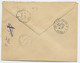 TAXE FLEURS 10CX6+30CX2 PARIS LETTRE ENVELOPPE SIMILI 4FR BEAUNE + REFUSE - 1859-1959 Lettres & Documents