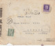 LETTERA 1942 C.50+SEGNATASSE C.25 TIMBRO NAPOLI CENSURA  (RY7245 - Marcophilia