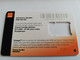 Phonecard St Martin French  ORANGE /GSM FRAME / WITHOUT THE CHIP  **9560 ** - Antillas (Francesas)