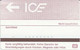 GERMANY : TI2A ICE Wertkarte DM 10,-(DB) Typ70 USED - Vorläufer