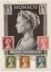 MONACO => Carte Maximum - 5 Valeurs Princesse Grace - Monaco - 11/5/1957 - Maximumkarten (MC)