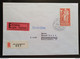 Liechtenstein 1971, Reko Expresso Brief Mi 449 SCHELLENBERG Gelaufen MÖNCHENGLADBACH - Brieven En Documenten