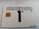 NETHERLANDS CHIPCARD  HFL 1,00  COMIC / DICK BRUNA DRAWING /COMPLIMENTARY CARD    /  MINT  Card  ** 9566 ** - Publiques