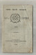 ésotérisme, Loge Maçonnique, L'AVENIR, 5882, 47 Pp , Ed. Rivière, Chatellerault, 1882 , 4  Scans ,  Frais Fr 3.35 E - Esoterismo