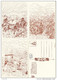 Ancienne AFFICHE - BIG BEAR - "Chez Cognet 16700 RUFFEC" -  + LES TRAPPEURS - Série De 12 CP - Affiches