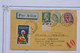AO 12 FRANCE   BELLE LETTRE AEROGRAMME  1931 PARIS DIJON COTE D OR  +VIGNETTE EXPO PARIS +++ AFFRANC. PLAISANT - 1960-.... Cartas & Documentos