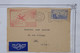 AO 14 FRANCE  LETTRE DEVANT 10 MAI  1939 1ER VOL DE NUIT  PARIS PAU + AFFRANC. PLAISANT - 1960-.... Covers & Documents