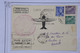 AO 14 FRANCE BELLE  CARTE 1939 1ER VOL MONTPELLIER MARSEILLE++FARMAN + AFFRANC. PLAISANT - 1960-.... Lettres & Documents
