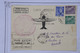 AO 14 FRANCE BELLE  CARTE 1939 1ER VOL MONTPELLIER MARSEILLE++FARMAN + AFFRANC. PLAISANT - 1960-.... Brieven & Documenten