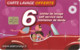 # Carte A Puce Portemonnaie  Lavage BP - Conductrice - Rouge - 6u - Tres Bon Etat - - Car Wash