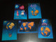 SLOBODAN; LOT DE 5 CARTES DONT UNE SIGNE ET LIMITEE A 1000ex - THEME ILLUSTRATEUR (C.B) - Slobodan