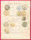 Delcampe - Curiosité : Collection M. Liard (militaire) Cachets à Date SECTEURS POSTAUX Guerre 1914 - 1918 ** Cachet Militaria - War Stamps