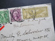 USA 1934 Via Air Mail / Luftpost Miami To Ney York über London Und Stempel Paris Nach Lübeck Umschlag Esmeralda Miami - Lettres & Documents