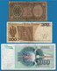 LOT BILLETS 3 BANKNOTES: YUGOSLAVIA - POLAND - EGYPT - Lots & Kiloware - Banknotes