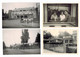 4x Orig. Foto DDR 1966 Wandlitz Wandlitzsee, Bahnhof,  Zum Dicken Kurt Milch Bar Eisdiele, Motorrad Krad Oldtimer - Wandlitz