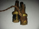 DEUX ANCIENNES DOUILLES EN BOIS ET LAITON POUR ELECTRISATION DE BOUGEOIR OU CHANDELIER CULOT E14 - Lighting & Lampshades