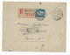 NEUILLY Lettre Recommandée Architecte Montel 1,50 F Pasteur Yv 181 Lettre Recommandée Retour Envoyeur Parti Sans Adresse - Cartas & Documentos