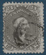 Etats Unis 1861 N°24 24 Cents Violet Gris Legerement Oblitéré TTB - Oblitérés