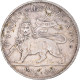 Monnaie, Éthiopie, Menelik II, 1/4 Birr, 1897, TTB, Argent, KM:14 - Ethiopia