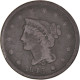 Monnaie, États-Unis, Braided Hair Cent, Cent, 1843, U.S. Mint, Philadelphie - 1840-1857: Braided Hair