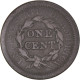 Monnaie, États-Unis, Braided Hair Cent, Cent, 1843, U.S. Mint, Philadelphie - 1840-1857: Braided Hair (Cheveux Tressés)